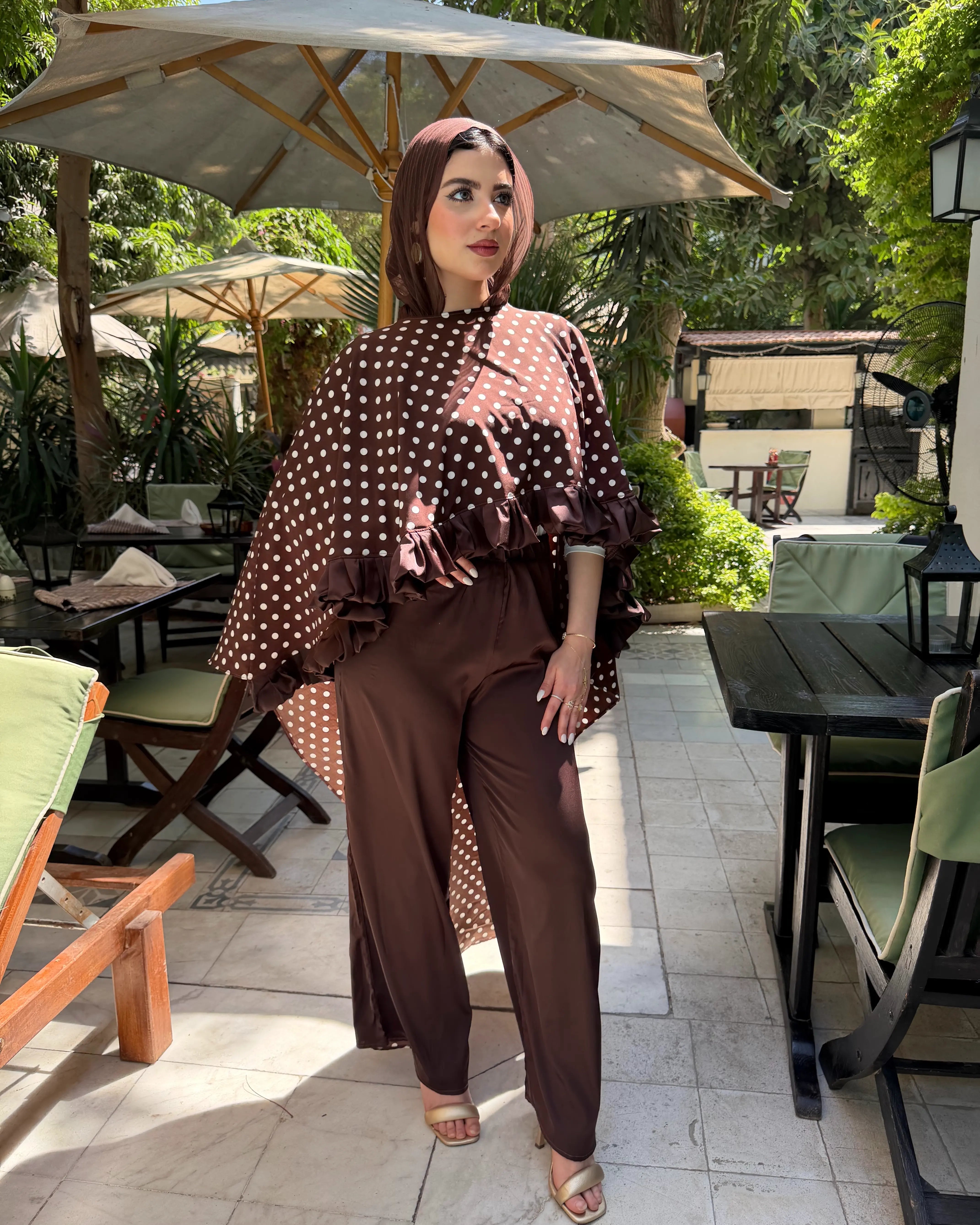 Polka Bloom Suit